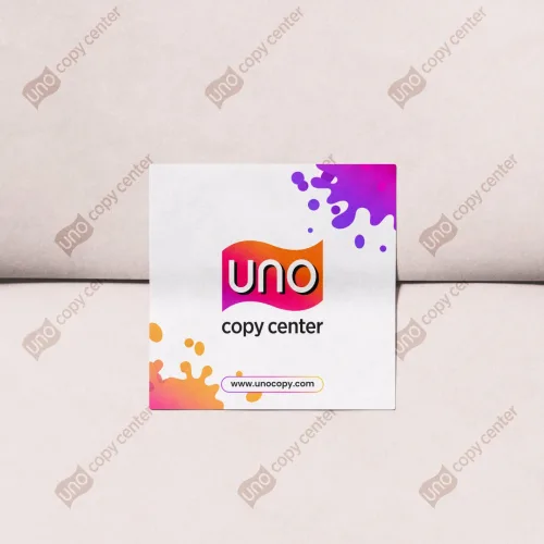 Kare Kuşe Sticker