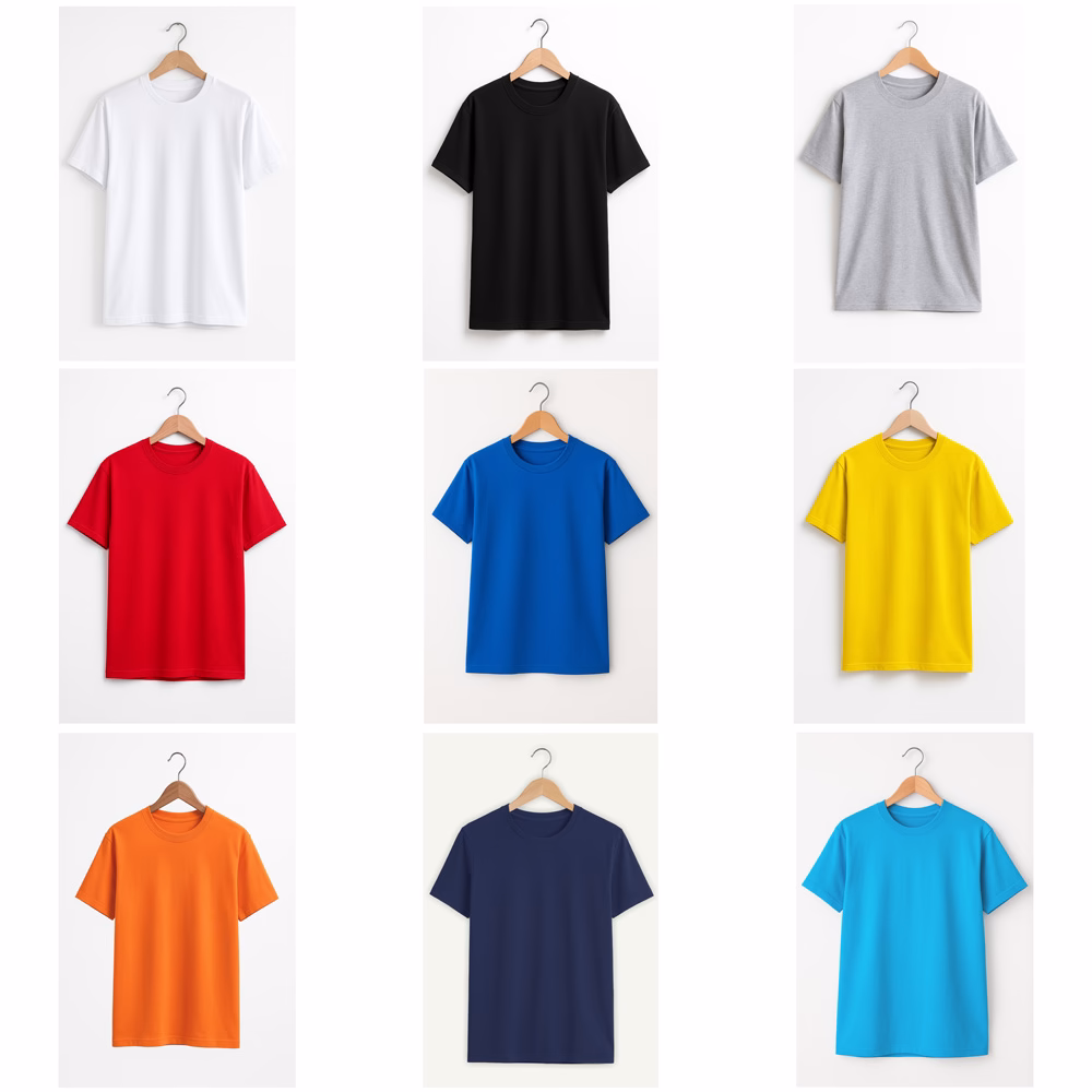 Penye Bisiklet Yaka T-shirt UP13440