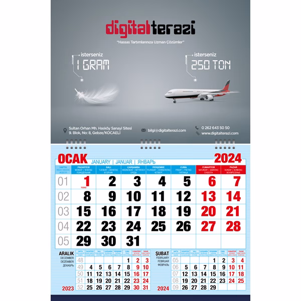 Gemici Takvimi UP13470