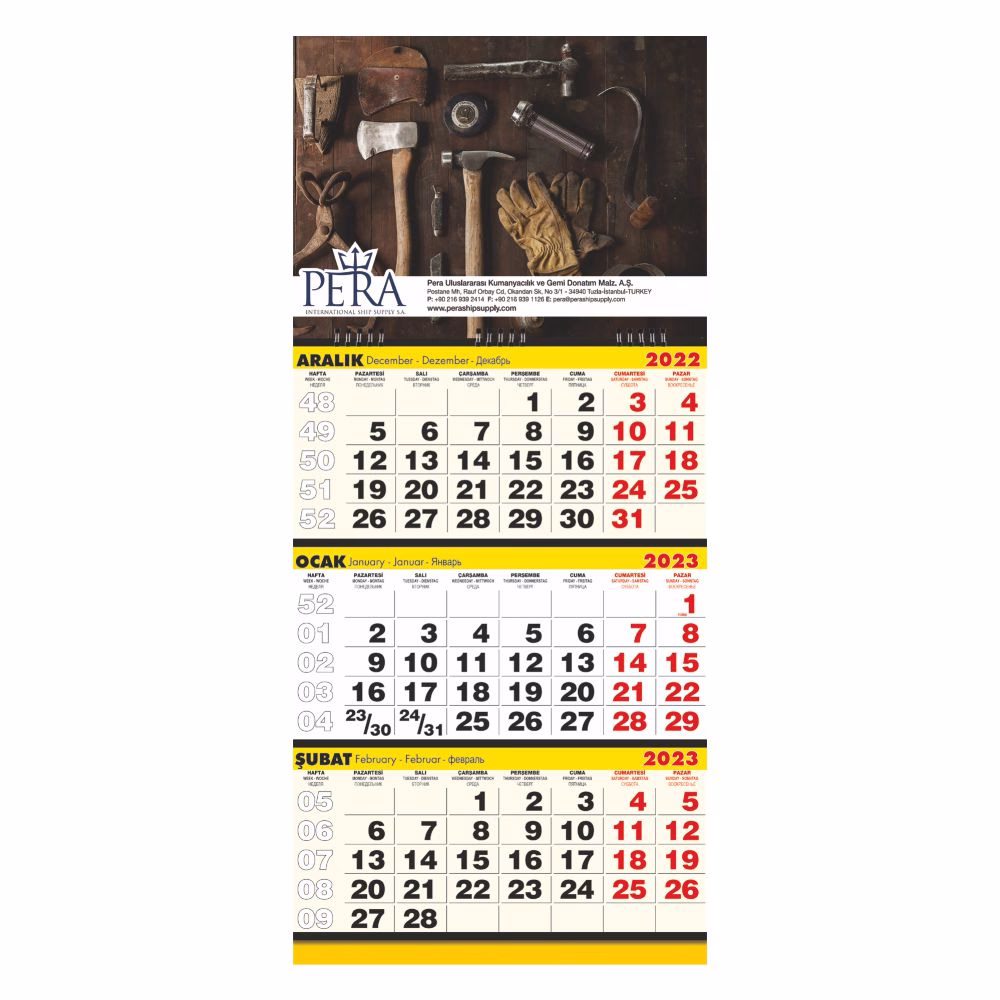 Gemici Takvimi UP13495