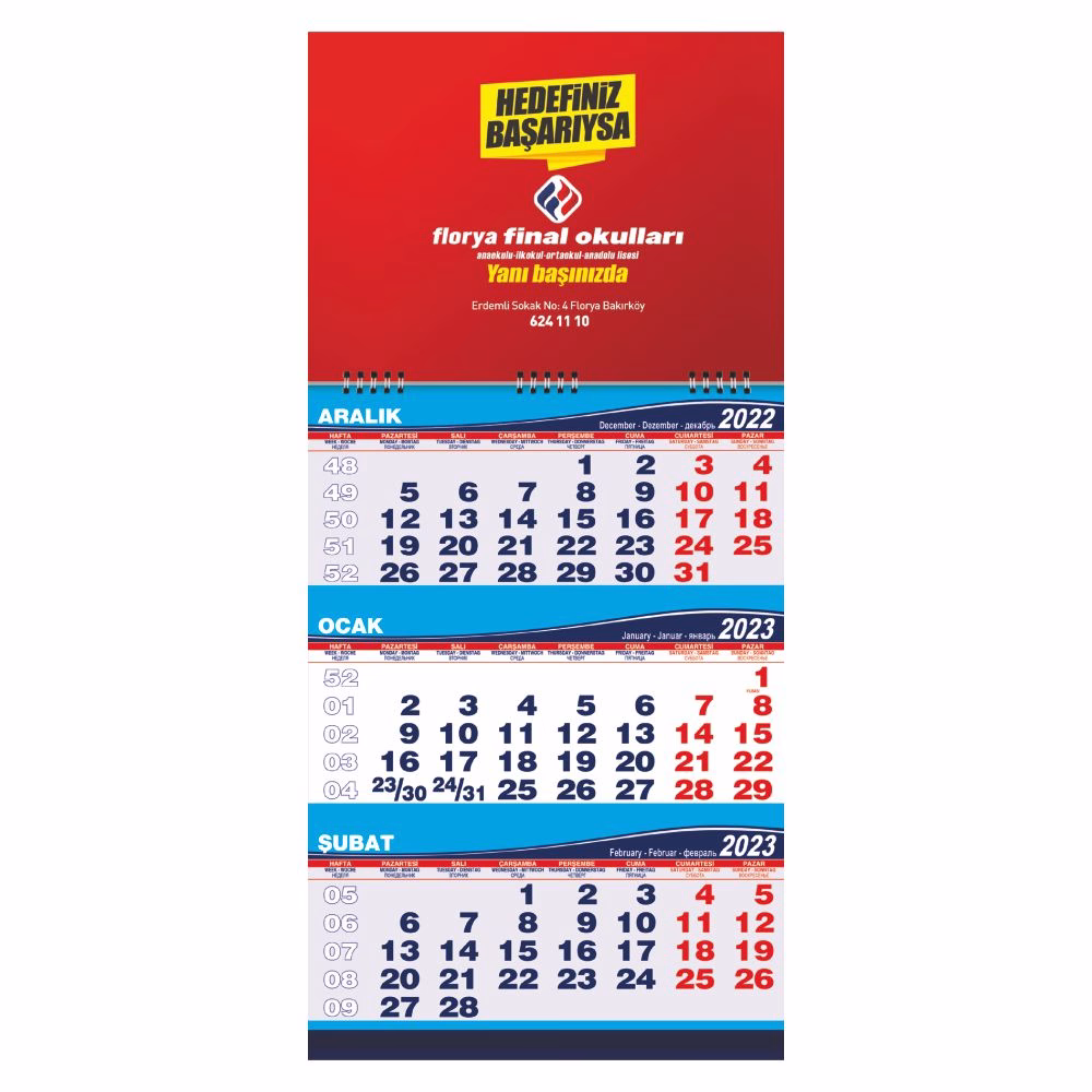 Gemici Takvimi UP13508