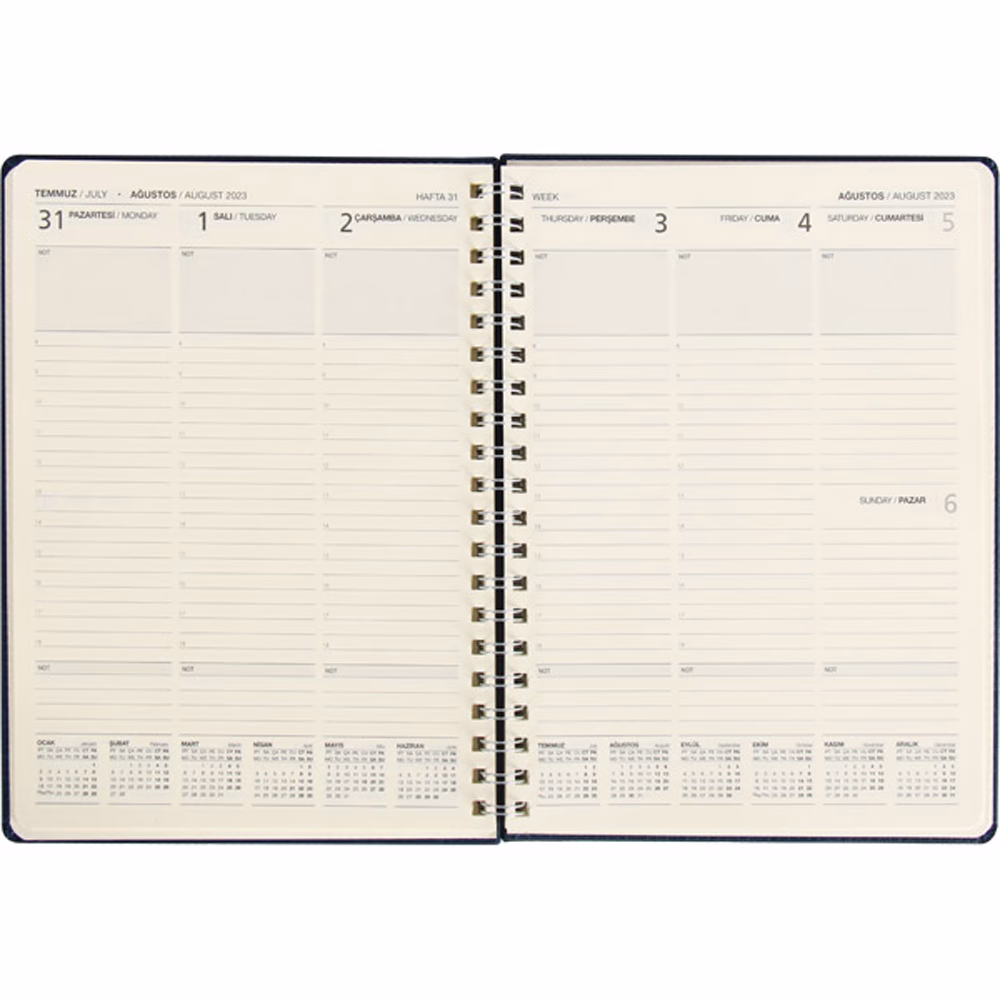 Haftalık Ajanda UP6335