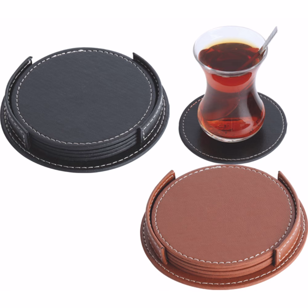 Deri Bardak Altlığı UP6640