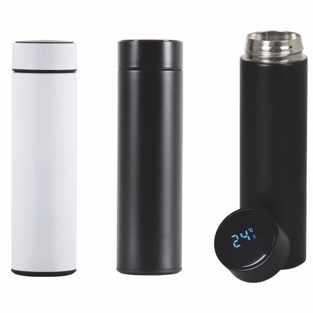 Dijital Isı Göstergeli Termos (500 ML) UP7050