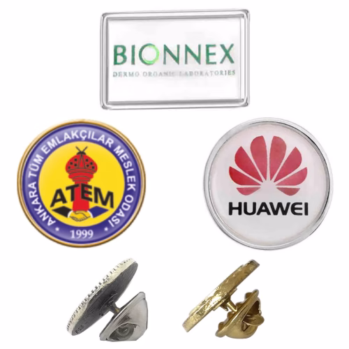 Damla Etiket Rozet UP8358