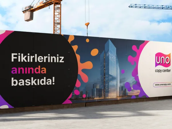 İnşaat - Şantiye Tabelası